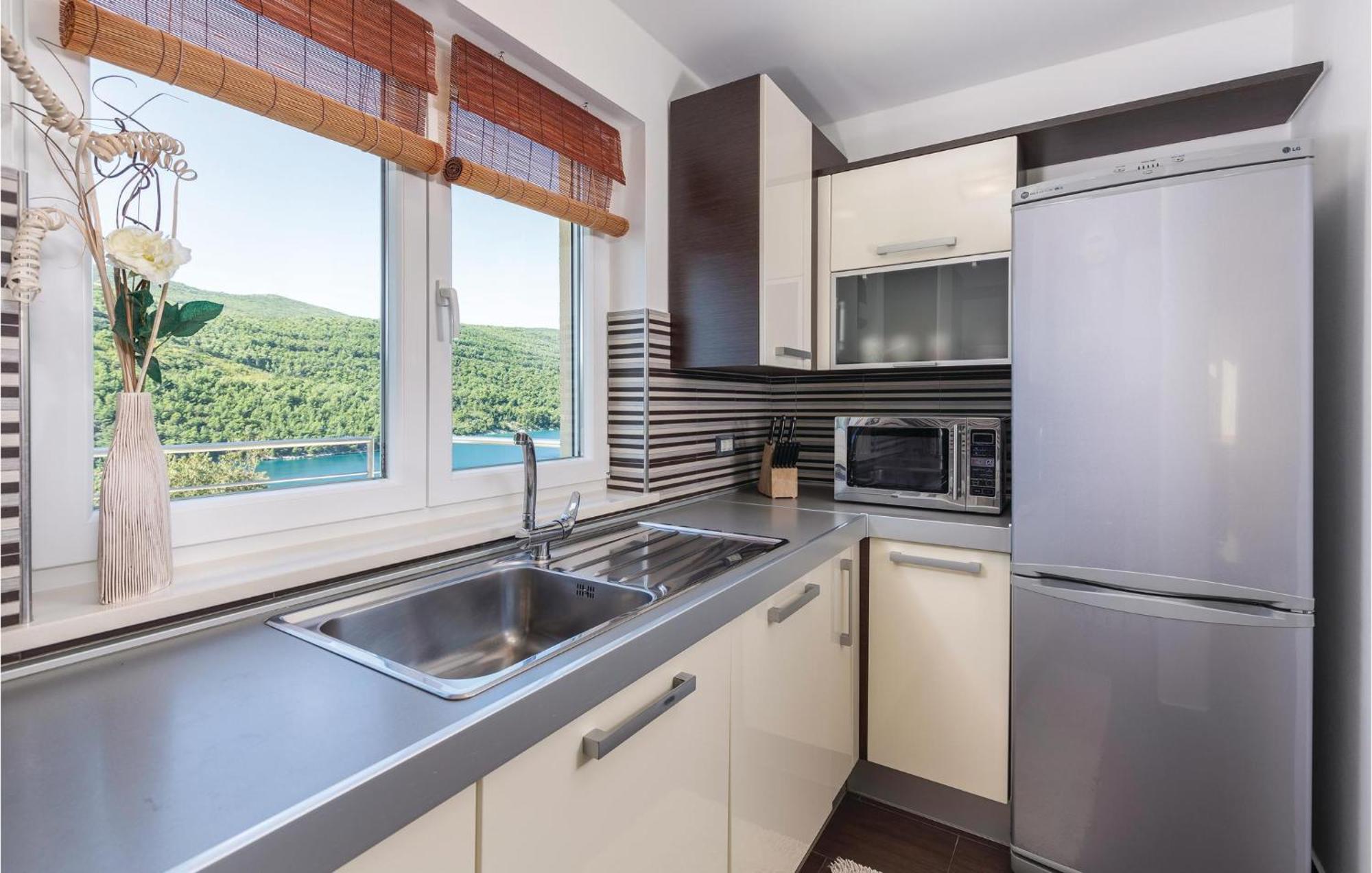 Gorgeous Apartment In Labin With Kitchen Exterior photo